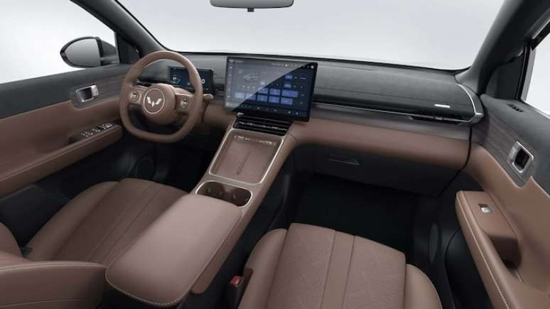 Interior do Chevrolet Captiva EV será o mesmo do Wuling Starlight S