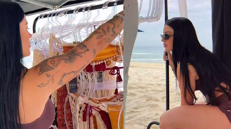 Belo’s girl sells bikini on Rio beach: “I’m not ashamed to work” Belo’s girl sells bikini on Rio beach: “I’m not ashamed to work”