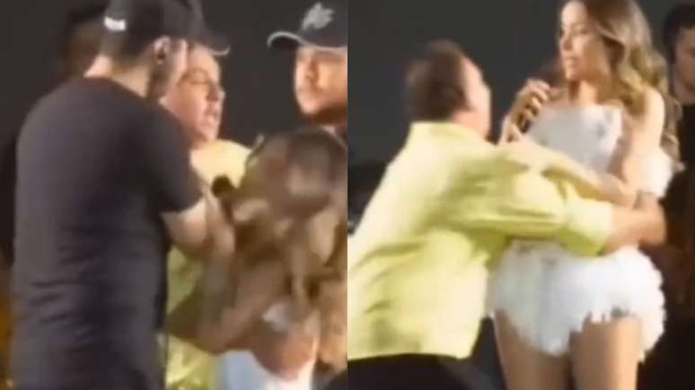 VIDEO! The singer Walkyria clings about fans and falls on stage during a show VIDEO! The singer Walkyria clings about fans and falls on stage during a show