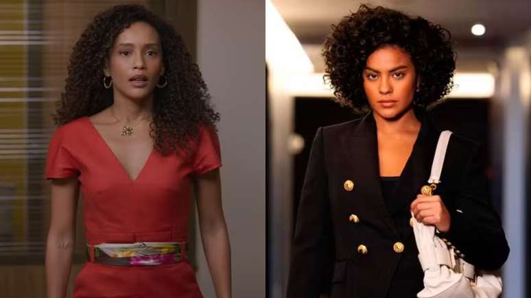 Raquel (Taís Araujo) e Fátima (Bella Campos) de Vale Tudo