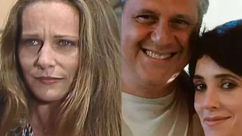 Estela (Lucinha Lins), Otávio (Antônio Fagundes) e Diná (Christiane Torloni) em 'A Viagem'