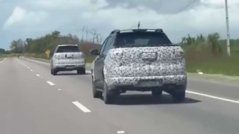 Novo Fiat Toro 2026 flagrado em testes