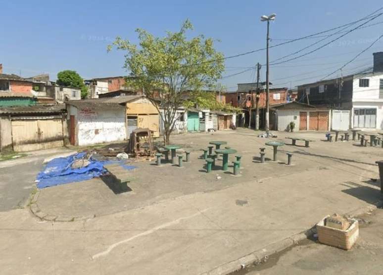 A Praça José Lamacchia foi palco de duas mortes por policiais militares em 2024: a da cabeleireira Edneia Fernandes Silva e de um homem.