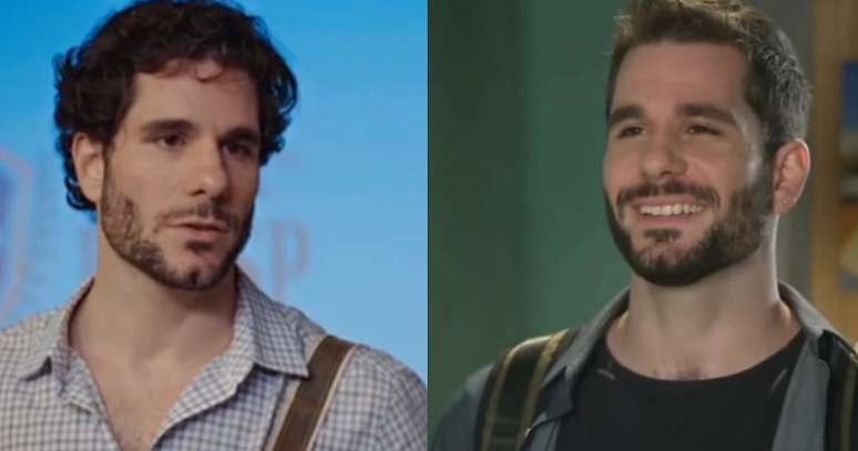 O ator em participação na novela 'Família é Tudo', da Globo, e em 'Poliana Moça', do SBT