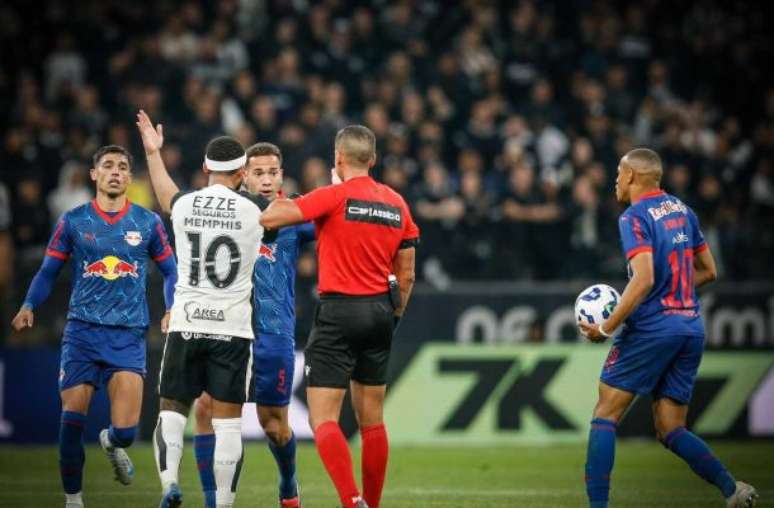 CBF Referee Committee with valid penalty in Corinthies X Bragantino CBF Referee Committee with valid penalty in Corinthies X Bragantino