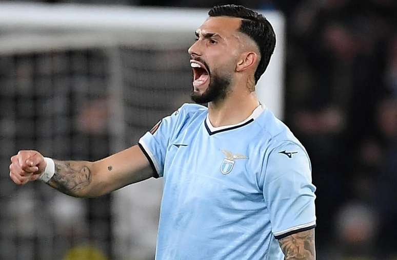 Taty em ação pela Lazio –