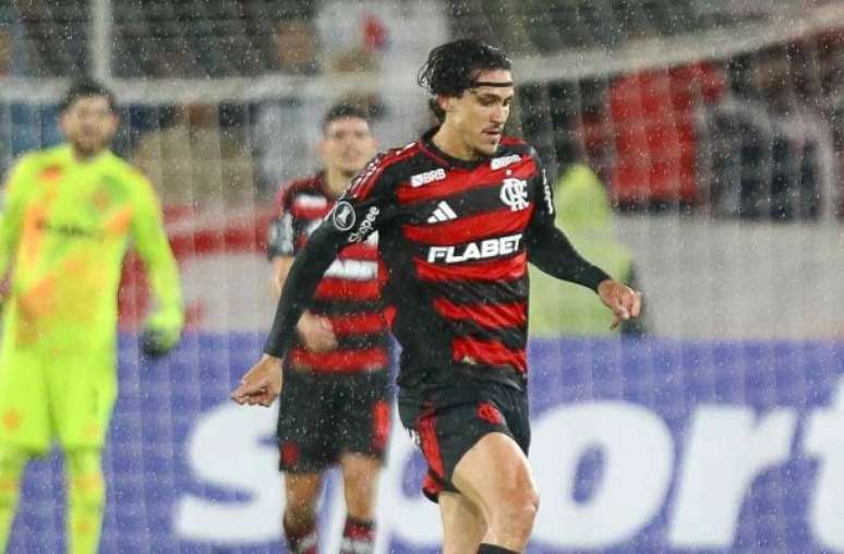 Pedro em ação pelo Flamengo no Mundial de Clubes –