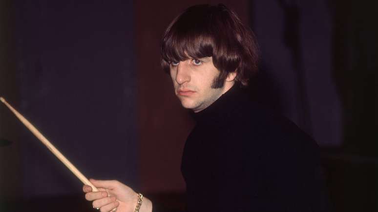 Ringo Starr, baterista dos Beatles, em 1966 -