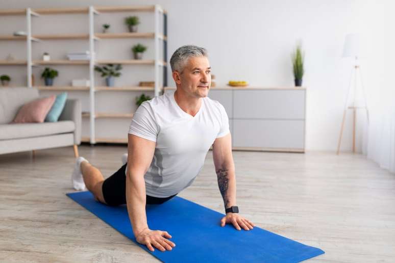 Yoga tries to reorganize the body so that it works efficiently again Yoga tries to reorganize the body so that it works efficiently again
