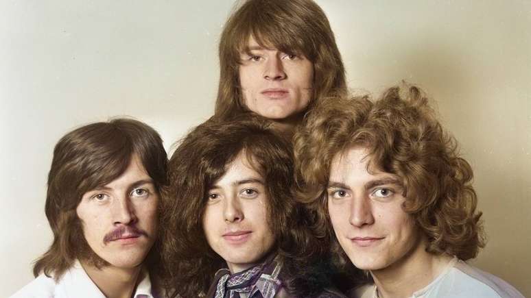 Led Zeppelin em dezembro de 1968 -