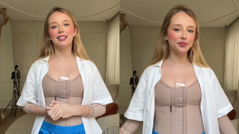 Duda Reis loses 27 kg and undergoes plastic surgery after being a mother