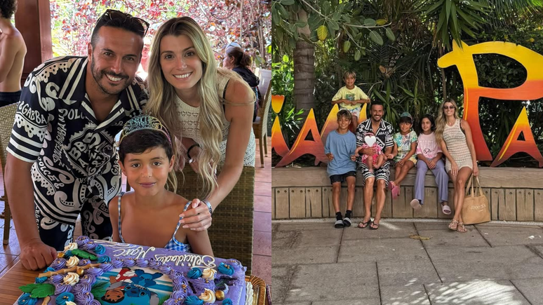Ex-jogador do Barcelona é alvo de ataques após postar foto de filho usando vestido em festa