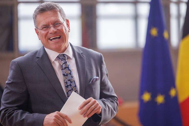 Maros Sefcovic, comissário de Comércio da UE