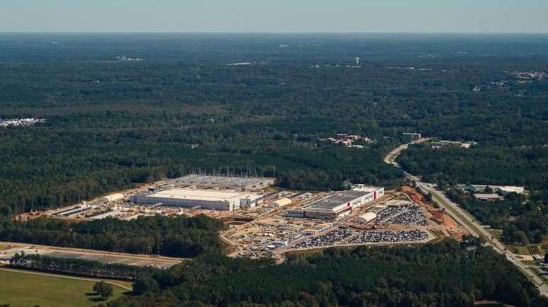 Data centers enormes estão sendo construídos em toda a Geórgia