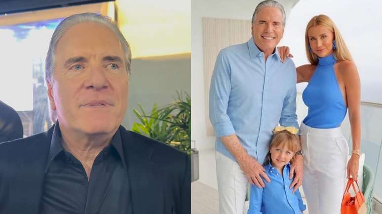 Roberto Justus desabafou sobre os ataques sofridos pela filha caçula