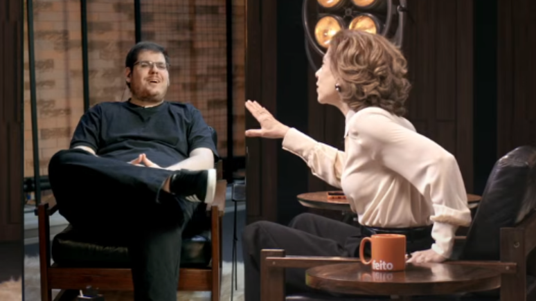 Fernanda Torres questions Casimiro about digital success: “How did you do it without leaving the room?” Fernanda Torres questions Casimiro about digital success: “How did you do it without leaving the room?”
