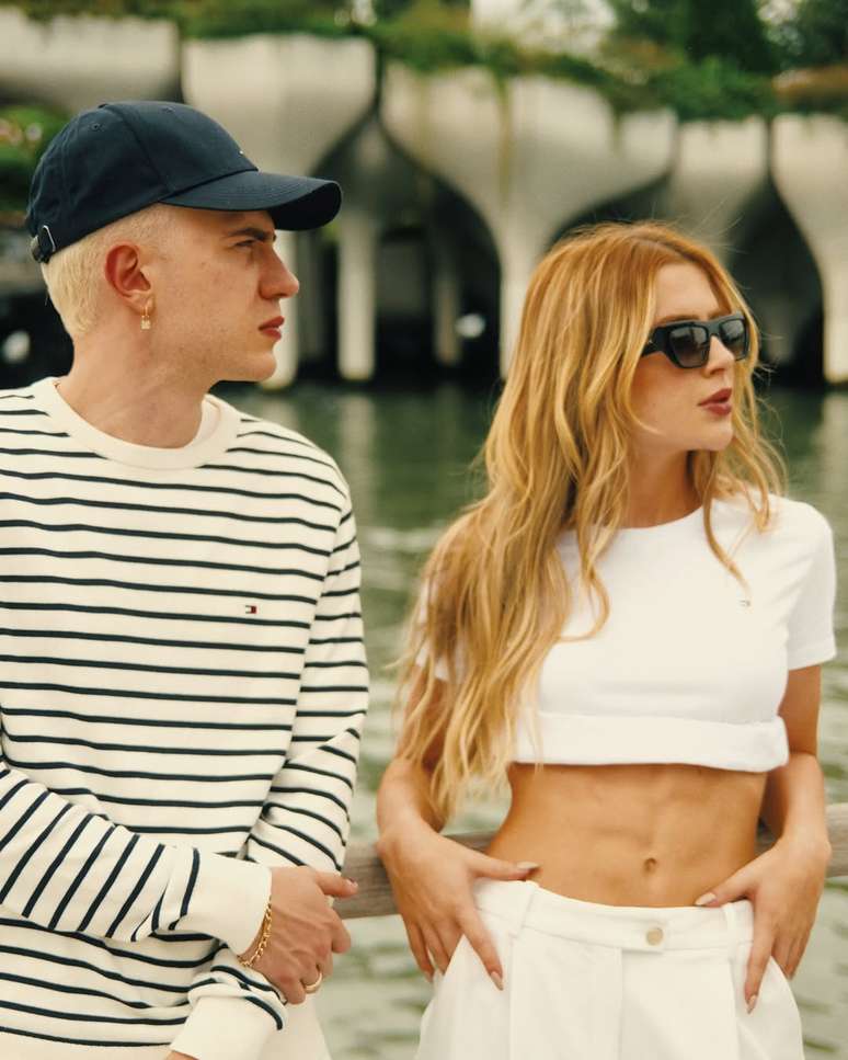 L&eacute;o Picon e Jade Picon