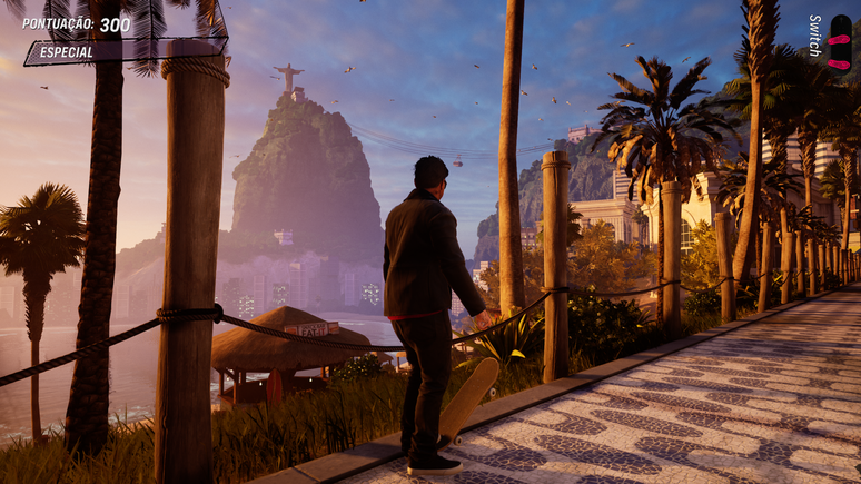 A pista do Rio tem várias semelhanças com a cidade real