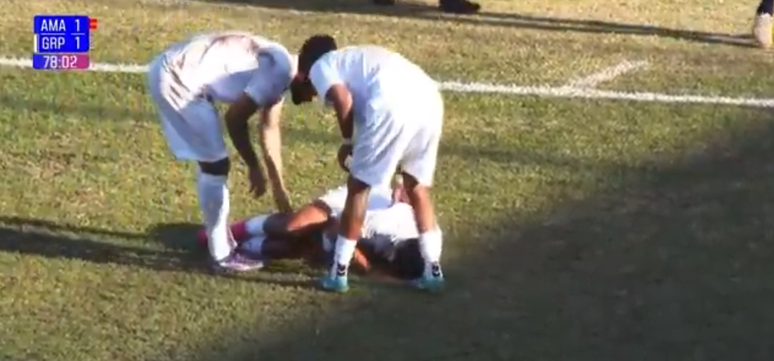 VIDEO: He tried to imitate Cristiano Ronaldo but he ended up hurting his knee VIDEO: He tried to imitate Cristiano Ronaldo but he ended up hurting his knee