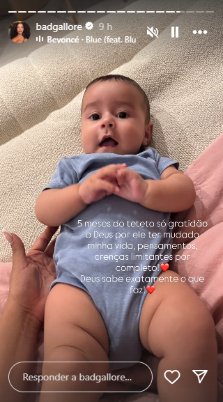 Declaração de Lorena Maria para o filho Rás