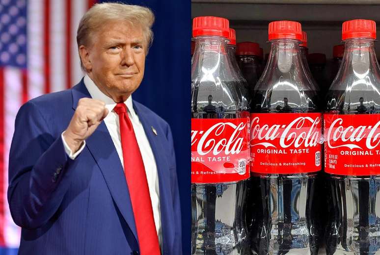 Donald Trump pediu mudança na receita da Coca-Cola