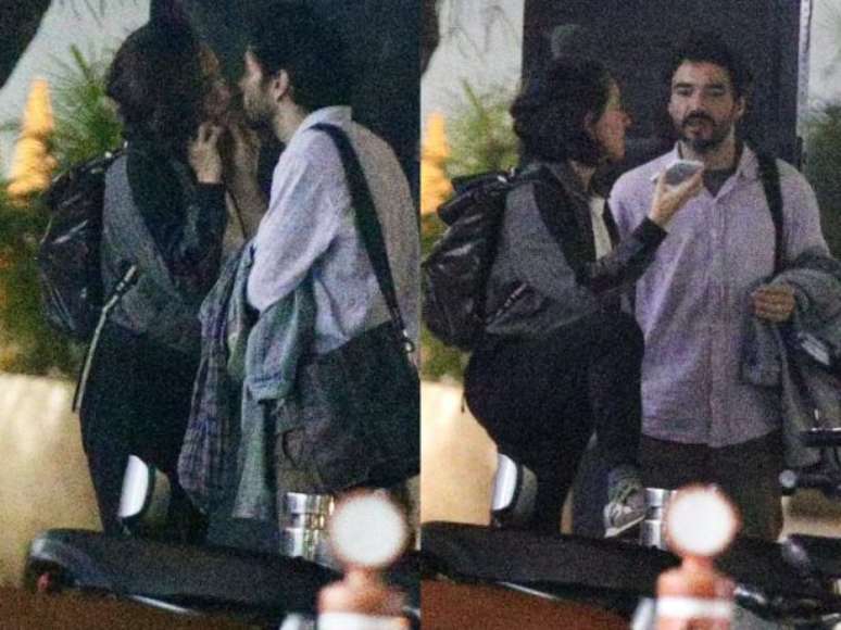 Caio Blat é flagrado em clima de romance no Rio de Janeiro-