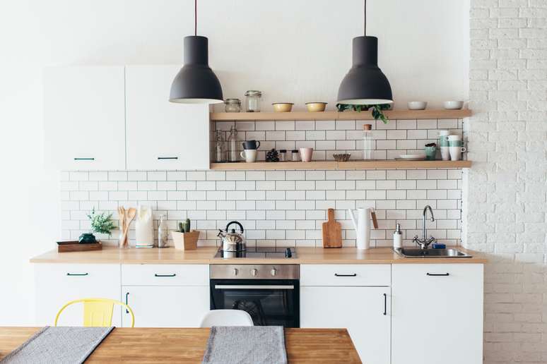 The kitchen with planned furniture can be the solution for small apartments 