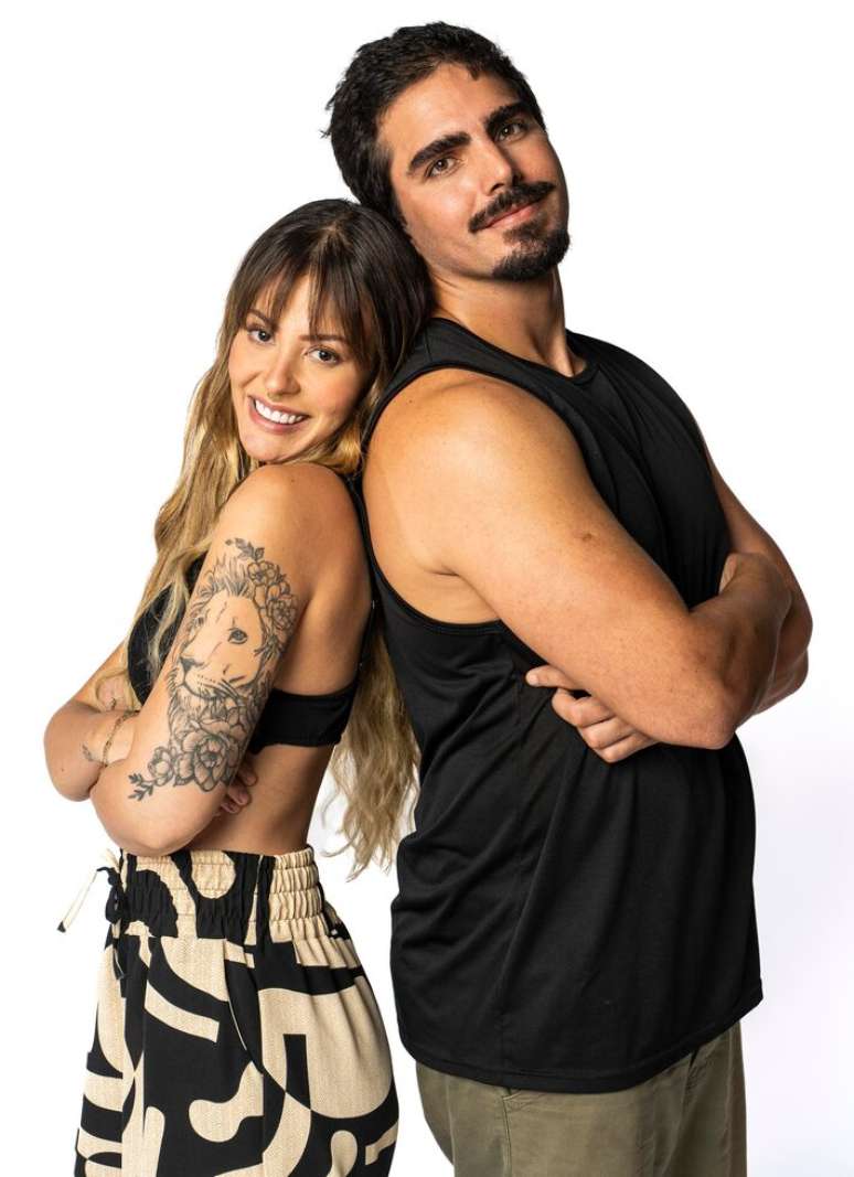 Casal Ana e Mauro, do reality 'Terceira Metade'