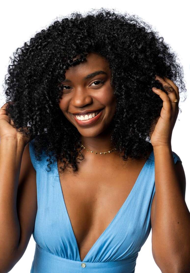 Monique Reis, participante solteira do reality 'Terceira Metade'