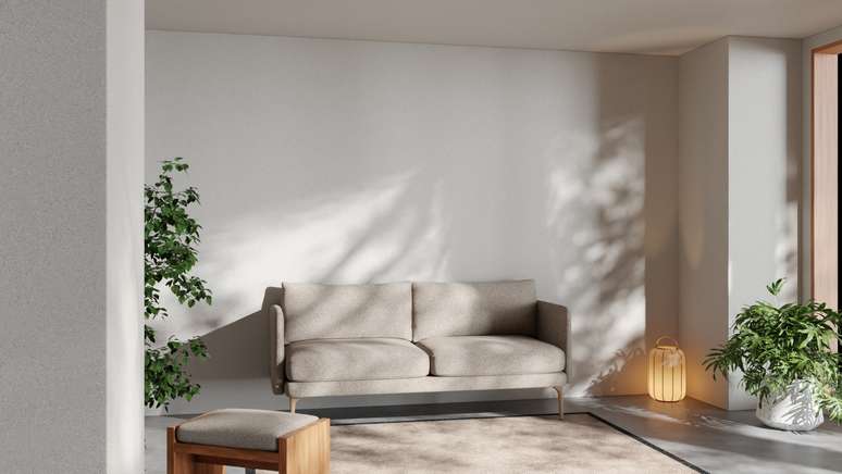 Cuidado com paredes nuas: procure pendurar quadros e plantas para estimular as energias