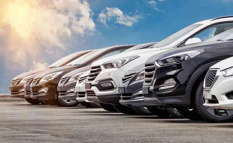 Frota de carros (Foto: Reprodução/Edenred)