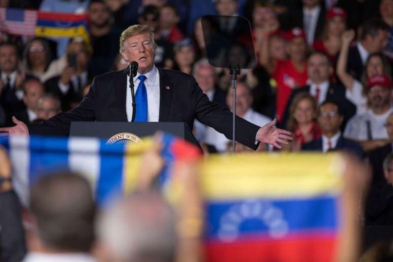 Trump enfrentou duramente o governo Maduro em seu primeiro mandato, sem as pontes e acordos que estabeleceu agora.