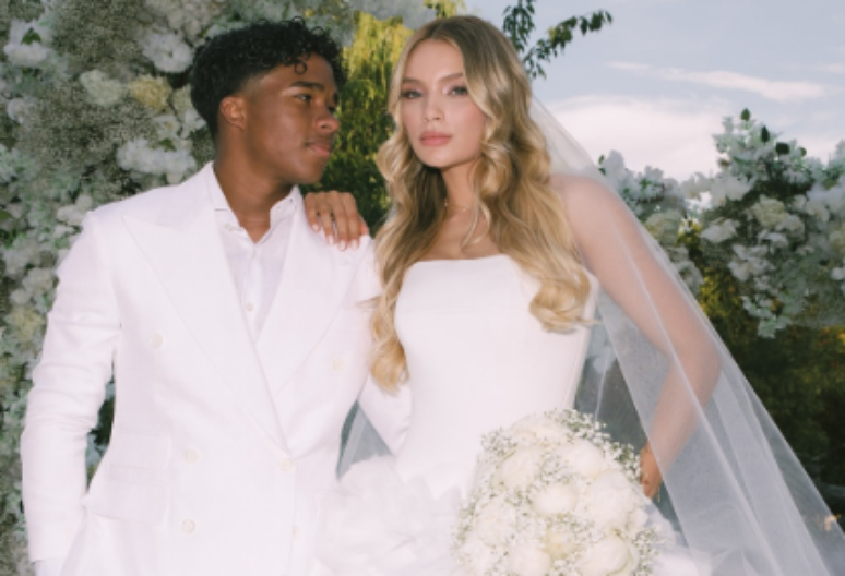 Endrick se casa com influencer