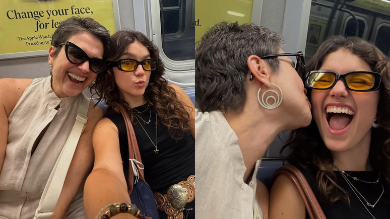 Filha de Sandra Annenberg ganha declaração da mãe após viralizar em vídeo com namorada