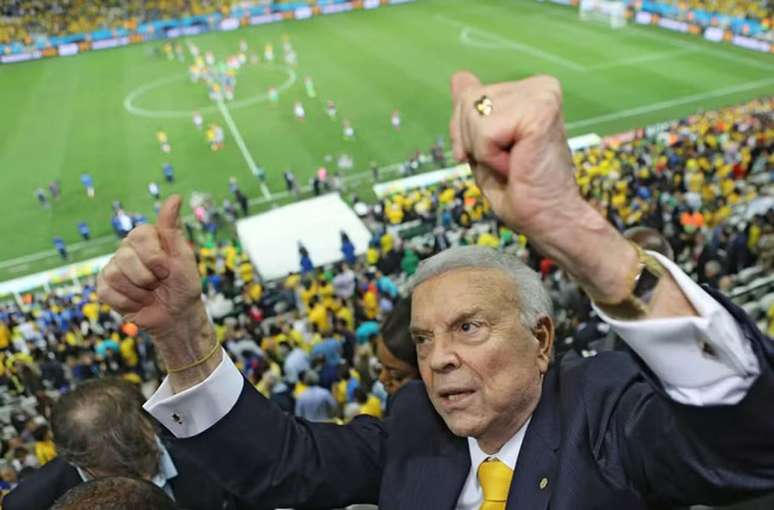 José Maria Marin na Copa do Mundo de 2014 no Brasil –