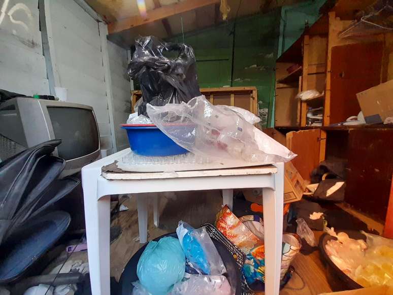 Casa bomba em Embu das Artes, Regi&atilde;o Metropolitana de S&atilde;o Paulo, caiu em fevereiro de 2025 com 20 mil por&ccedil;&otilde;es de drogas.