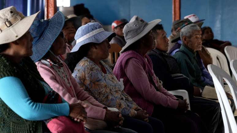 Em Pampa Clemesí, moram 150 a 200 pessoas, vindas de diferentes partes do Peru