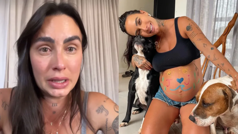 Pregnant with twins, the influencer makes decision and brings home the pitbulls: “dangerous things …”