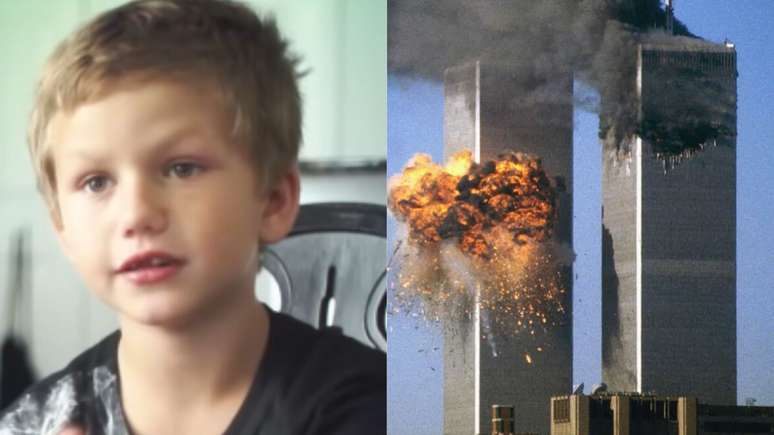 The boy frightens his parents claiming to have died on September 11: “They struck me”