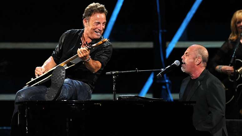 Bruce Springsteen e Billy Joel em 2009 -