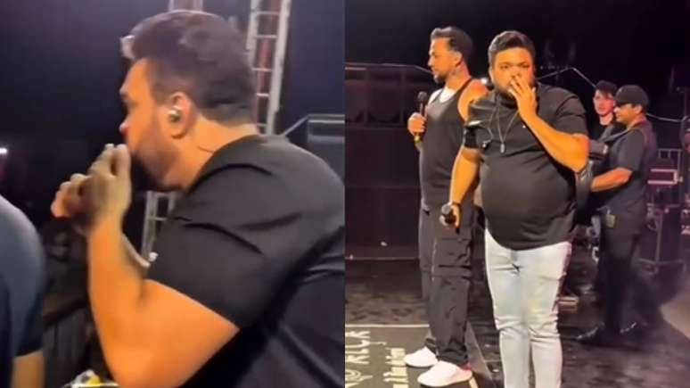 Vocalista da banda de forró Malla 100 Alça