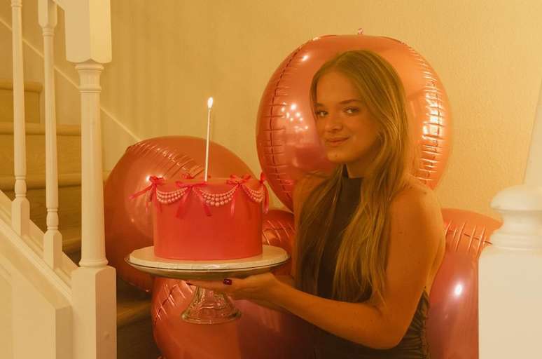 16 years: Rafa Justus celebrates birthday with the brown dress fair 16 years: Rafa Justus celebrates birthday with the brown dress fair