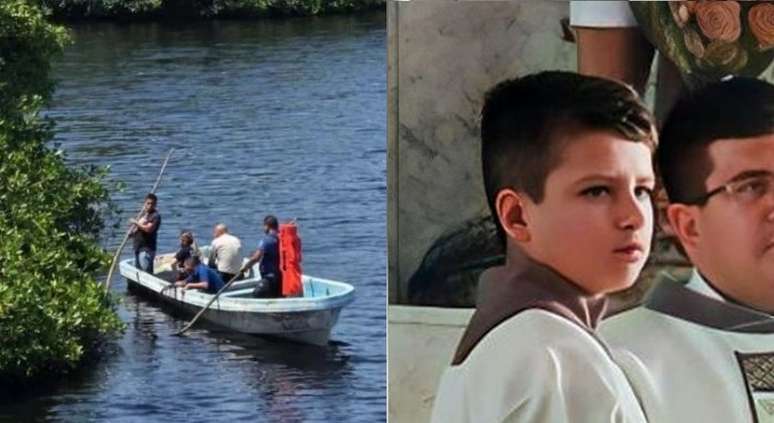 Andrés caiu e foi atacado na frente dos pais