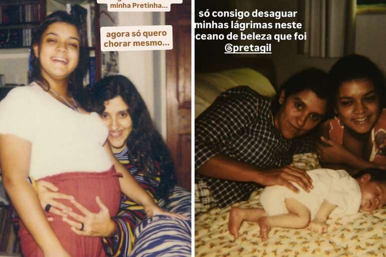 Preta Gil e Regina Casé