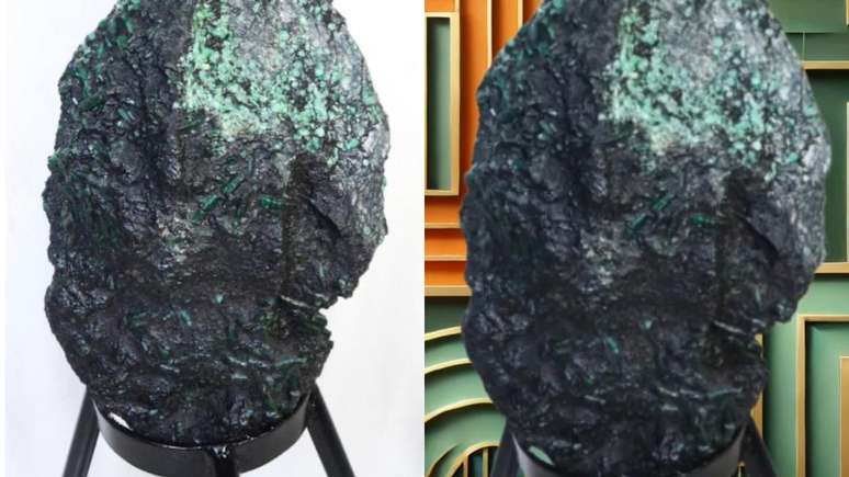 Pedra foi batizada de “Pequena Notável” em homenagem à cantora e atriz Carmen Miranda