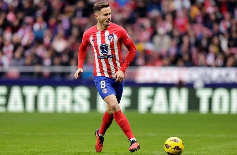 Saúl, meia espanhol, rescindiu com Atlético de Madrid e é o novo reforço do Flamengo – reprodução/instagram