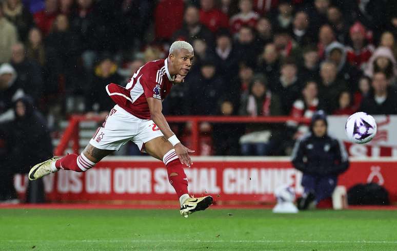 Danilo in action by Nottingham Forest Danilo in action by Nottingham Forest