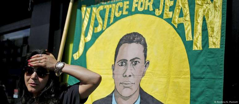 Vivian Figueiredo, prima de Jean Charles, uma das parentes do brasileiro que liderou a campanha "Justiça para Jean"