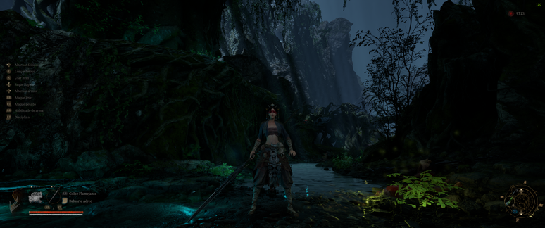 Wuchang: Fallen Feathers tem diversos biomas e entrega bom desempenho na maior parte do tempo