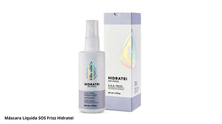 M&aacute;scara L&iacute;quida SOS Frizz Hidratei